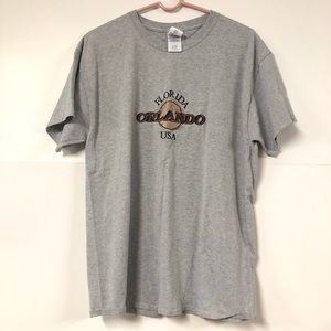 Orlando Florida Gray Vacation Tee